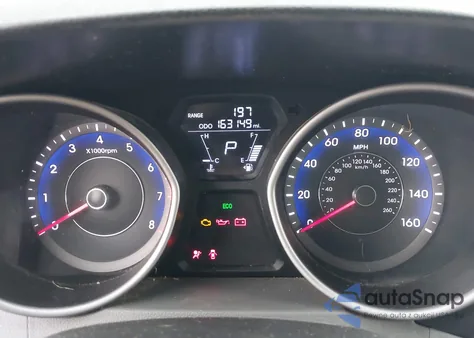 2013 Hyundai Elantra Gls z USA, uszkodzony, nr VIN KMHDH4AE6DU951664